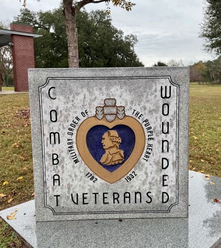 Combat Wounded Veterans Marker [panel 1] image. Click for full size.