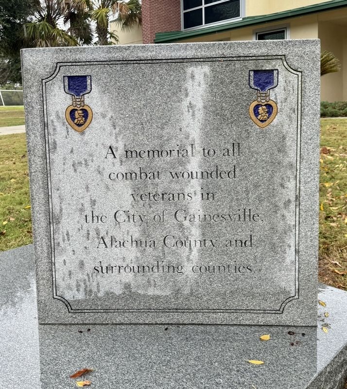 Combat Wounded Veterans Marker [panel 2] image. Click for full size.