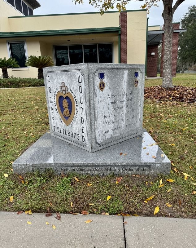 Combat Wounded Veterans Marker image. Click for full size.