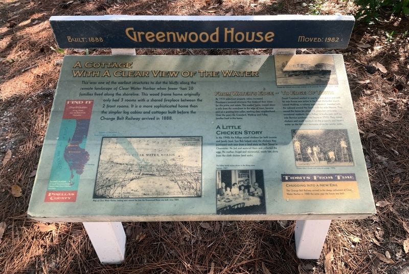 Greenwood House Marker image. Click for full size.