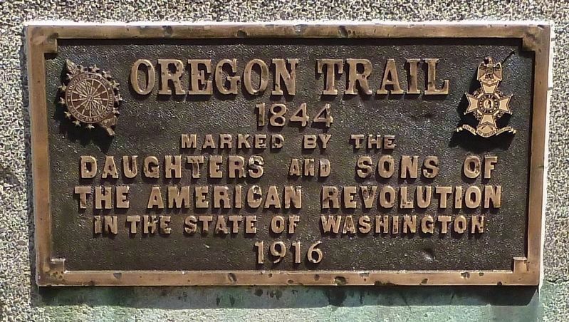 Oregon Trail 1844 Marker image. Click for full size.