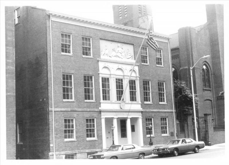 Peale's Baltimore Museum aka The Municipal Museum of the City of Baltimore Marker. Click for full size. Peale's Baltimore Museum aka The Municipal Museum of the City of Baltimore Marker image. Click for full size.