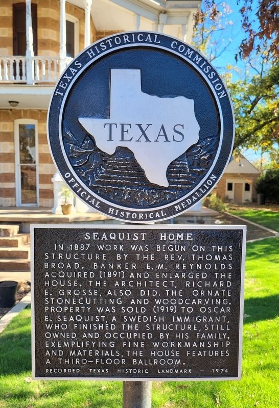 Seaquist Home Marker image. Click for full size.