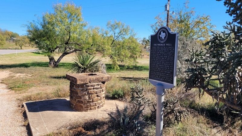 The Whorlie Well and Marker image. Click for full size.