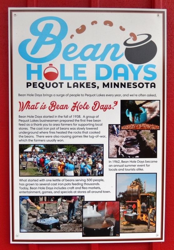 Bean Hole Days Marker image. Click for full size.