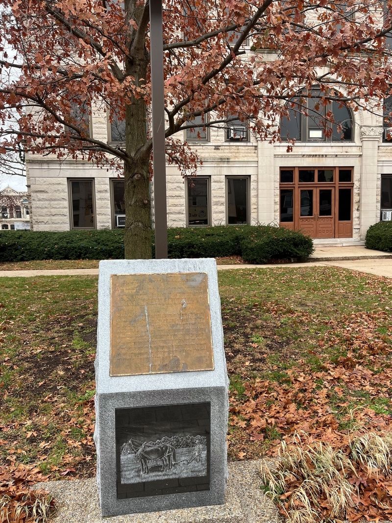 Christain County Farmers Memorial image. Click for full size.