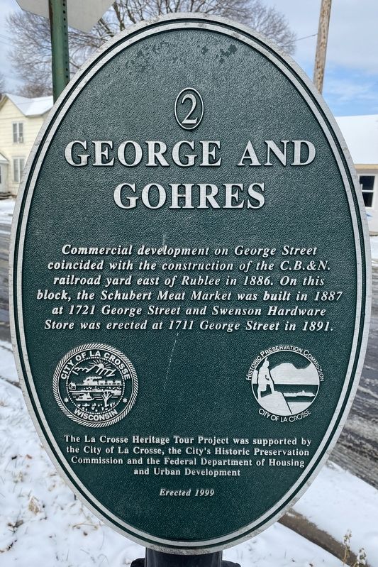 George and Gohres Marker image. Click for full size.