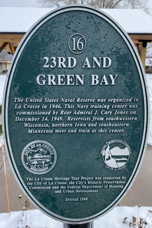 23rd and Green Bay Marker. Click for full size. 23rd and Green Bay Marker image. Click for full size.