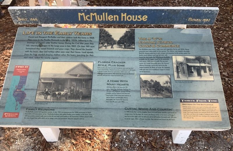 McMullen House Marker. Click for full size. McMullen House Marker image. Click for full size.