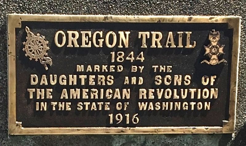 Oregon Trail 1844 Marker image. Click for full size.