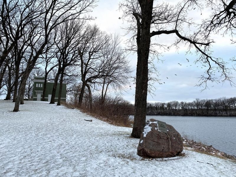 Location of the Singing Sisseton Oak image. Click for full size.