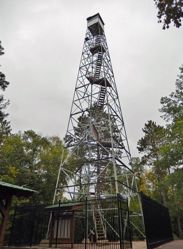 Pequot Fire Lookout Tower image. Click for full size.