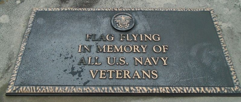Veterans Memorial U.S. Navy Veterans Marker image. Click for full size.