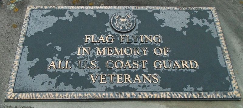 Veterans Memorial U.S. Coast Guard Veterans Marker image. Click for full size.