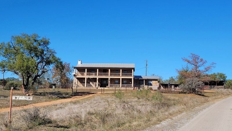 The view of the Homesite of Emil Kriewitz and Marker from the road image. Click for full size.