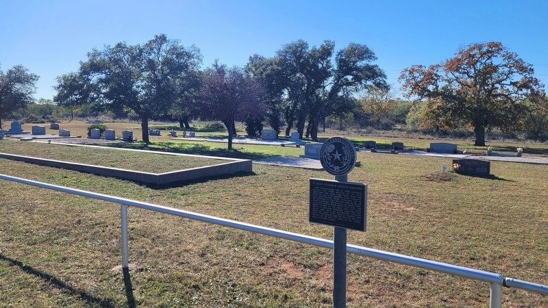 The St. John Lutheran Church Cemetery and Marker image. Click for full size.