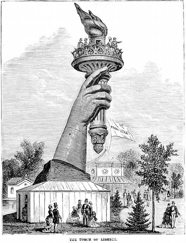 The Torch of Liberty. Click for full size. The Torch of Liberty image. Click for full size.