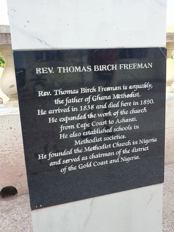 Rev. Thomas Birch Freeman Marker image. Click for full size.
