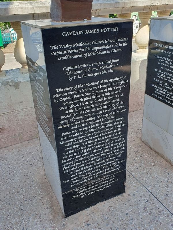 Captain James Potter Marker image. Click for full size.