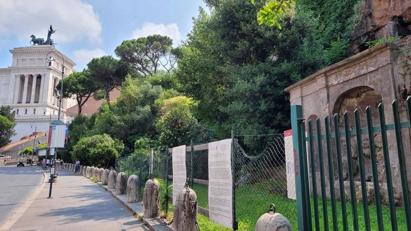 The view of the Nymphaeum of Palazzo Vitelleschi Marker along the street. Click for full size. The view of the Nymphaeum of Palazzo Vitelleschi Marker along the street image. Click for full size.