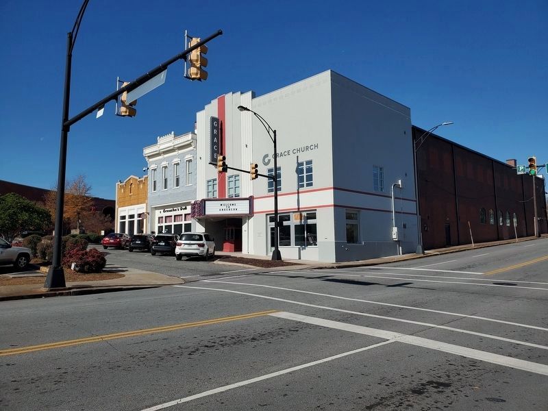 Grace Church, formerly Alverson Theater. Click for full size. Grace Church, formerly Alverson Theater image. Click for full size.