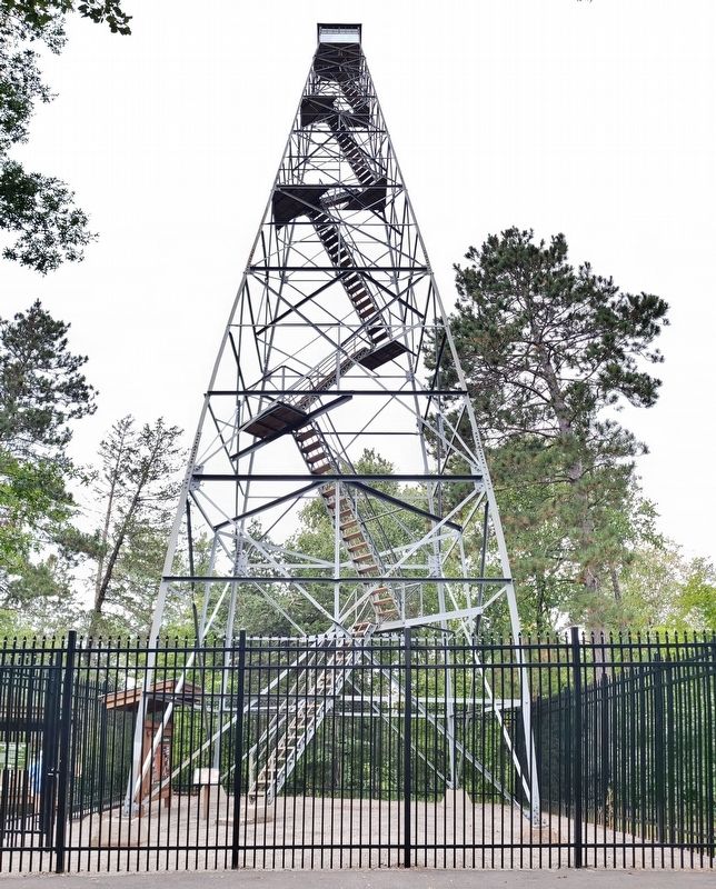 The Pequot Fire Lookout Tower image. Click for full size.