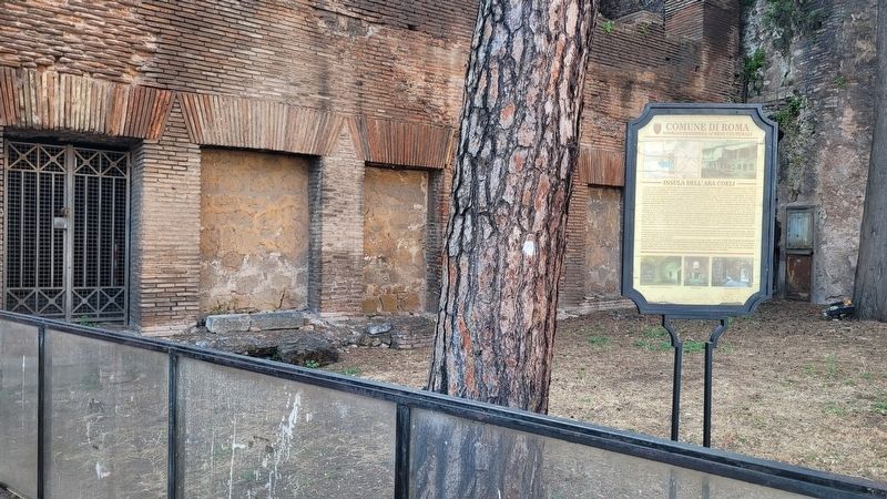 The Insula dell'Ara Coeli and Marker image. Click for full size.