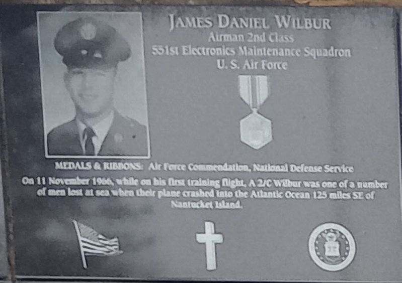 James Daniel Wilbur Marker. Click for full size. James Daniel Wilbur Marker image. Click for full size.