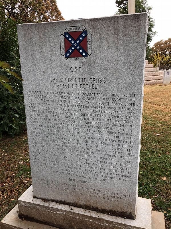 The Charlotte Grays Marker image. Click for full size.