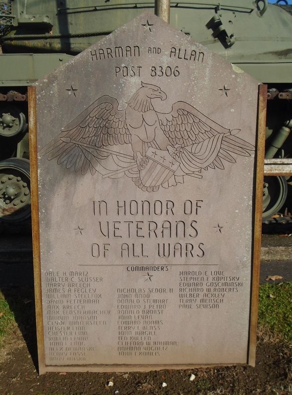 Veterans Memorial. Click for full size. Veterans Memorial image. Click for full size.