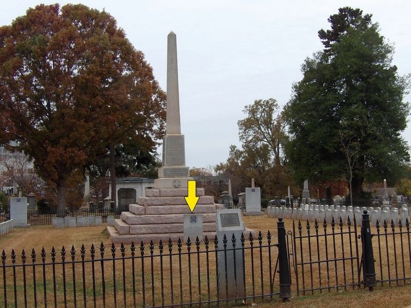 Charlotte Confederate Cemetery Marker image. Click for full size.