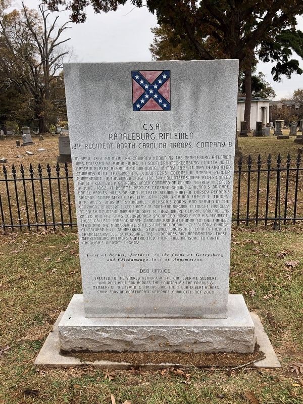 Ranaleburg Riflemen Marker image. Click for full size.