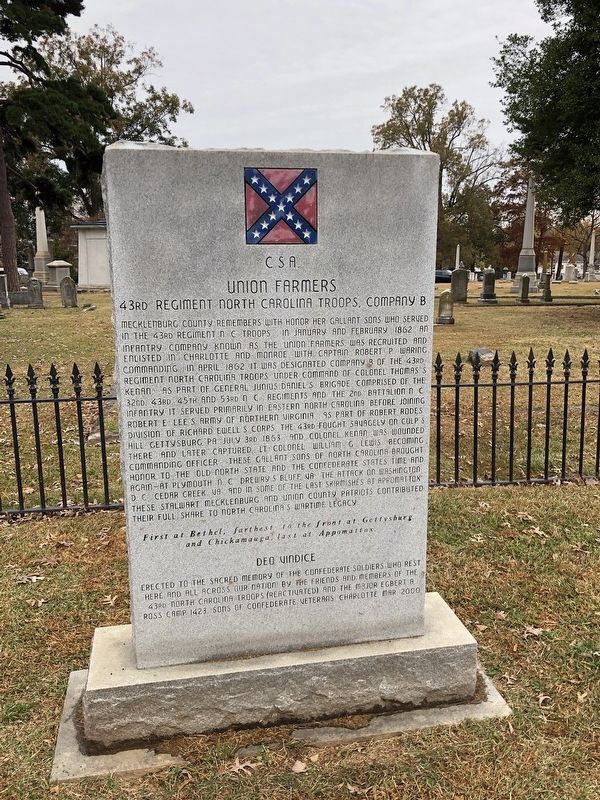 Union Farmers Marker image. Click for full size.