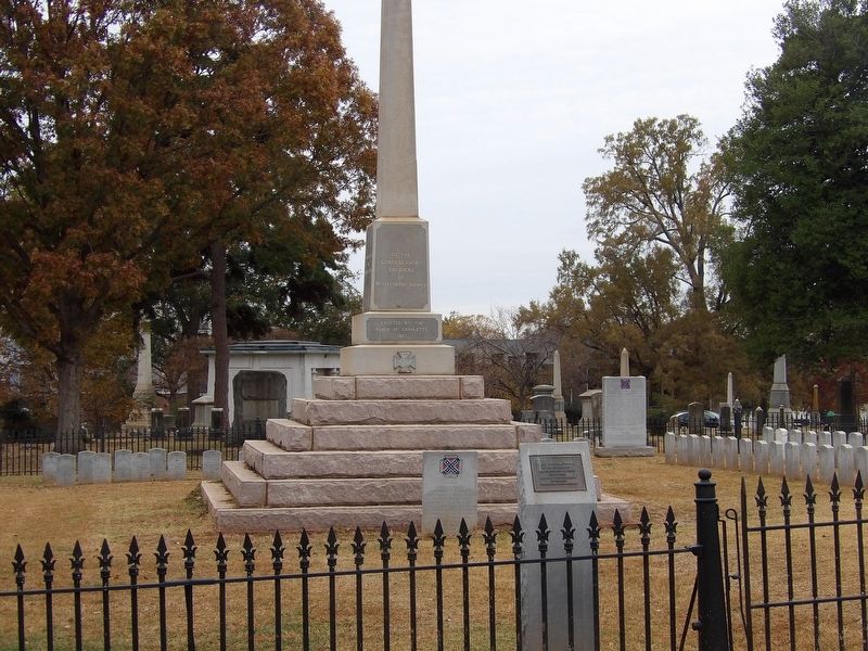 Mecklenburg County Confederate Monument Marker image. Click for full size.