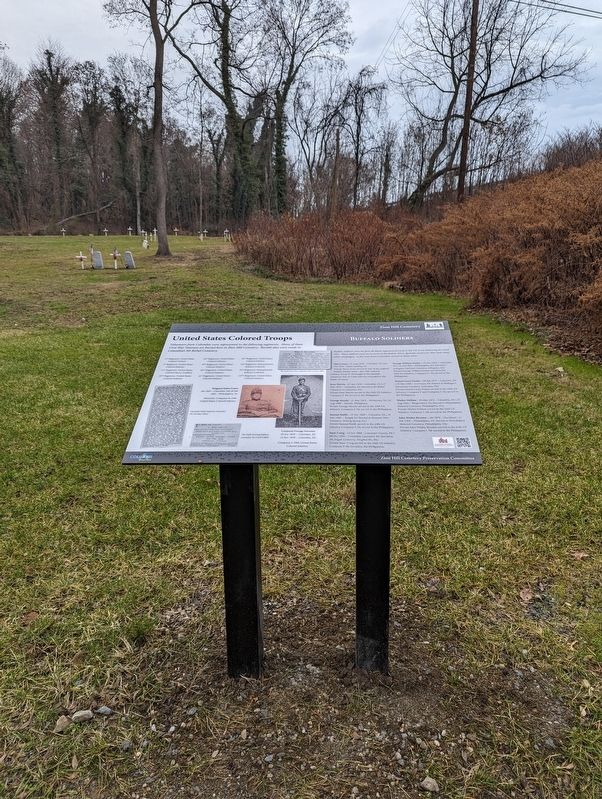United States Colored Troops Marker. Click for full size. United States Colored Troops Marker image. Click for full size.