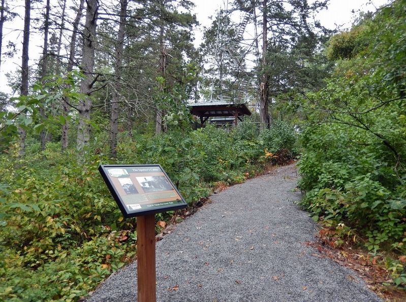 The Spotter's Cabin Marker. Click for full size. The Spotter's Cabin Marker image. Click for full size.