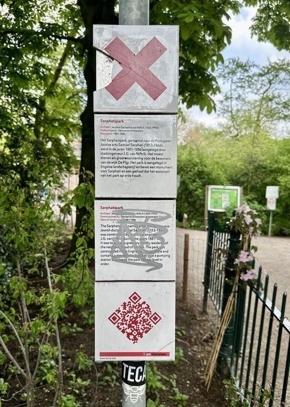Sarphatipark Marker image. Click for full size.