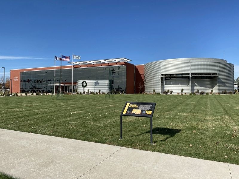 Vermeer Global Pavilion & Marker. Click for full size. Vermeer Global Pavilion & Marker image. Click for full size.