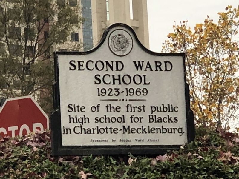 Second Ward School Marker image. Click for full size.