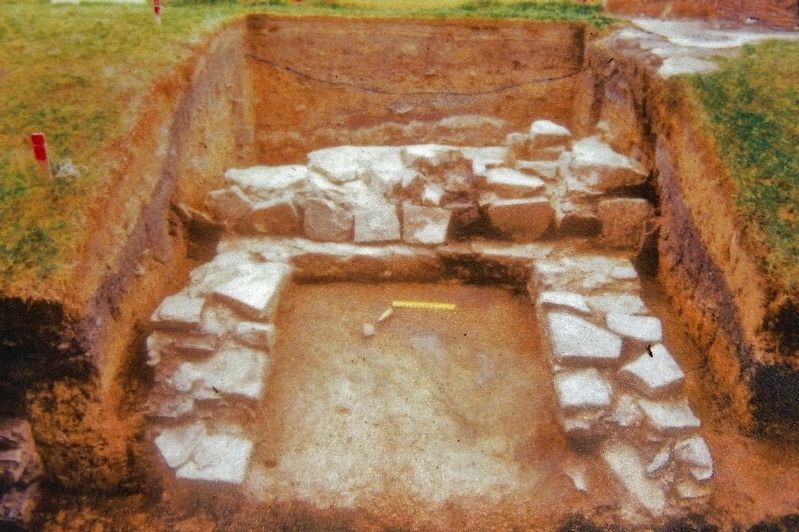 Marker detail: Stone Magazine Foundation. Click for full size. Marker detail: Stone Magazine Foundation image. Click for full size.