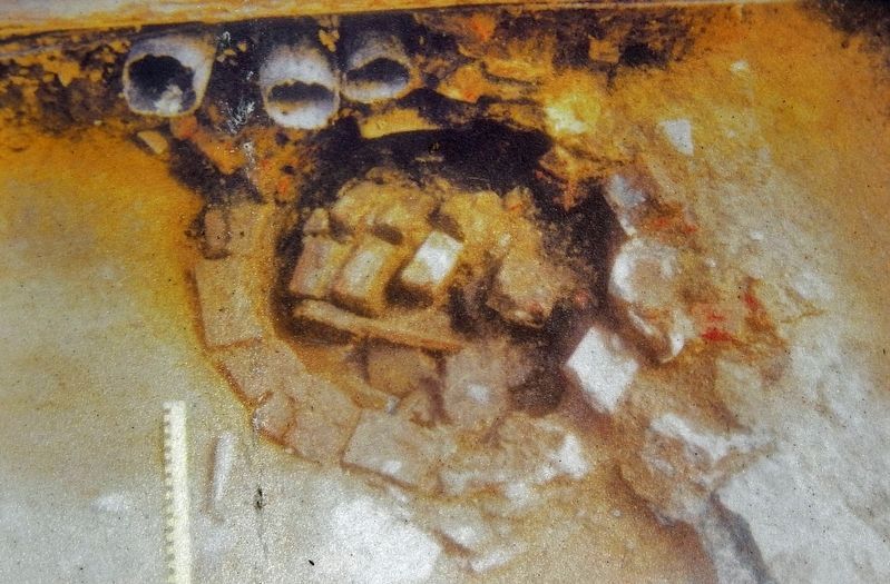Marker detail: Stone Magazine Water Tank image. Click for full size.