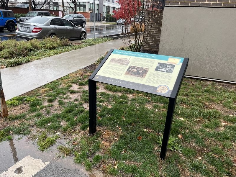 The Old Dominion Glass Company Marker. Click for full size. The Old Dominion Glass Company Marker image. Click for full size.