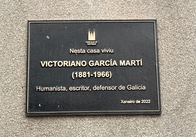 Victoriano Garc�a Mart� Marker image. Click for full size.