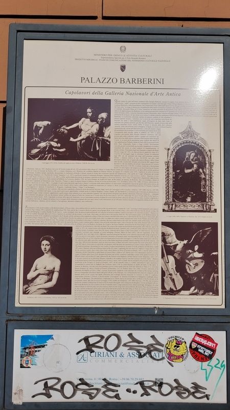 Palazzo Barberini Marker image. Click for full size.