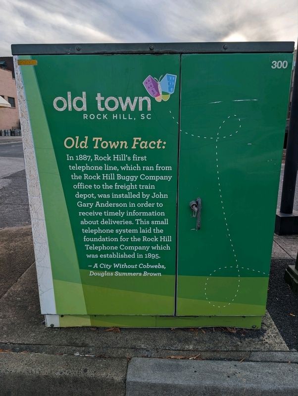 Old Town Fact: Marker image. Click for full size.