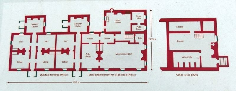 Marker detail: Barracks & Mess Diagram image. Click for full size.
