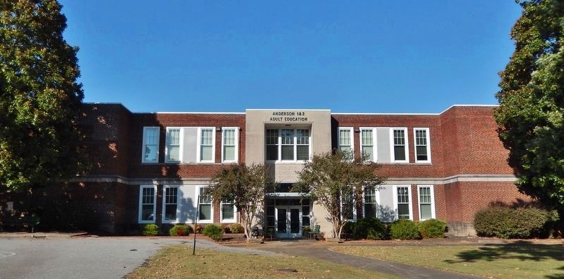 Anderson Adult Education<br>(formerly Pelzer Elementary School). Click for full size. Anderson Adult Education<br>(formerly Pelzer Elementary School) image. Click for full size.