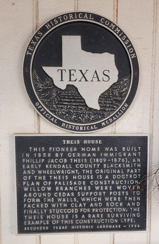 Theis House Marker image. Click for full size.