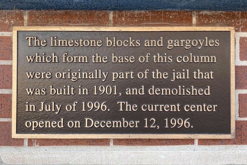 Limestone Blocks and Gargoyles Marker. Click for full size. Limestone Blocks and Gargoyles Marker image. Click for full size.