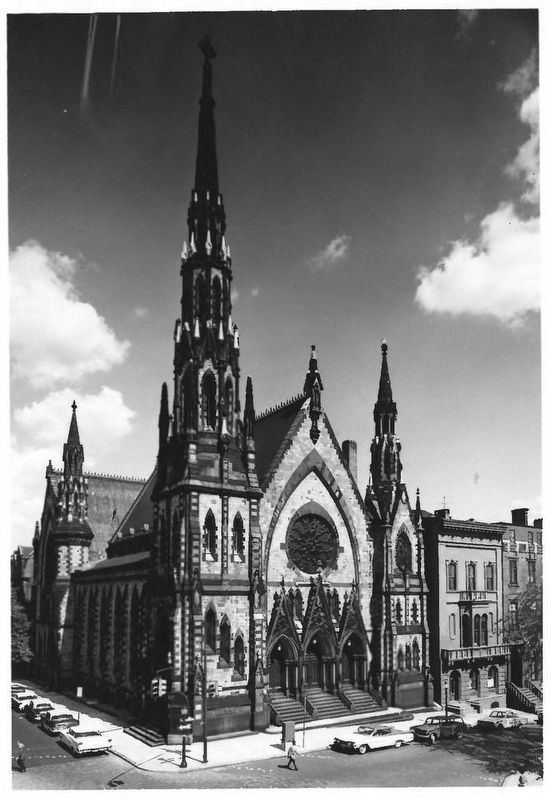 Mount Vernon Place United Methodist Church and Asbury House image. Click for full size.